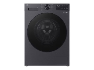 Washing machine, F2X50S9TBB, Energy efficiency class A, Front loading, Washing capacity 9 kg, 1200 RPM, Depth 48 cm, Width 60 cm, Display, LED, Steam function, Direct drive, Wi-Fi, Matte Black