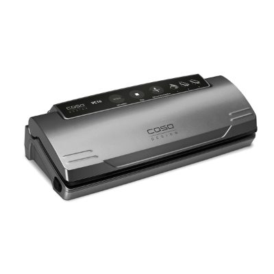 Vacuum sealer, VC 10 PlusEdition, Power 110 W, Temperature control, Black/Silver