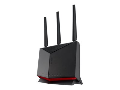 Wireless Wifi 7 Dual Band Gigabit Router, RT-BE86U, 802.11be, 6800 Mbit/s, Ethernet LAN (RJ-45) ports 5, Mesh Support Yes, MU-MiMO No, 4G/5G, Antenna type External/Internal, 2
