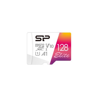 microSDHC UHS-I Memory Card, Elite, 128 GB, microSDHC/SDXC, Flash memory class 10