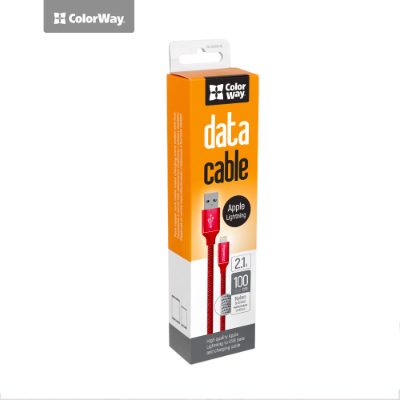 Data Cable, Apple Lightning, Charging cable, 2.1 A