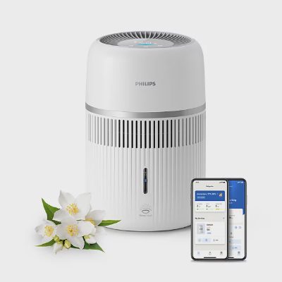 PHILIPS 4000 sērijas gaisa mitrinātājs, balts