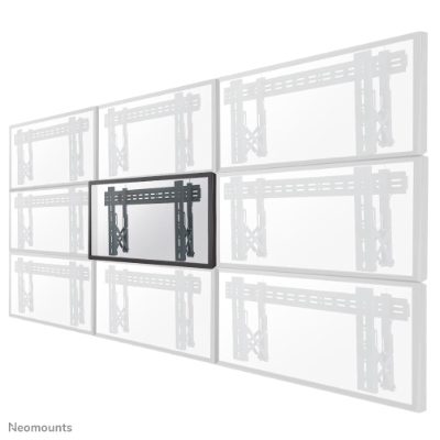 Neomounts Wall mount, LED-VW1000BLACK Videowall wall mount, 40-75 ", Maximum weight (capacity) 50 kg, Black