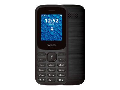 myPhone 2220 (Black) Dual SIM 1.77" TFT 128x160/32MB/microSD/2G, myPhone