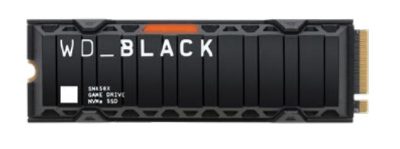 SSD, SANDISK, Black SN850X, 1TB, M.2, NVMe, Write speed 6600 MBytes/sec, Read speed 7300 MBytes/sec, WDBB9H0010BNC-WRSN