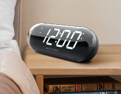 Clock Radio With Jumbo Display, M-19 GL, FM radio
