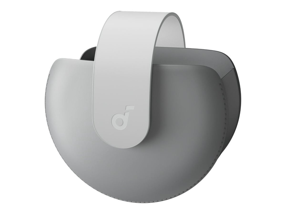 Headphones Travel Case with Magnetic Metal Buttons, Soundcore Space One Pro, Gray