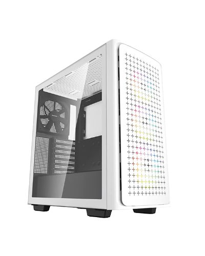 MID TOWER CASE, CK560, Side window, White, Mid-Tower, ATX PS2