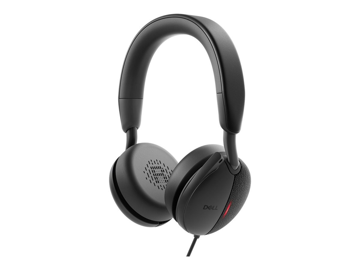 Pro Wired On-Ear Headset, WH5024, Built-in microphone, USB Type-A, ANC, Black