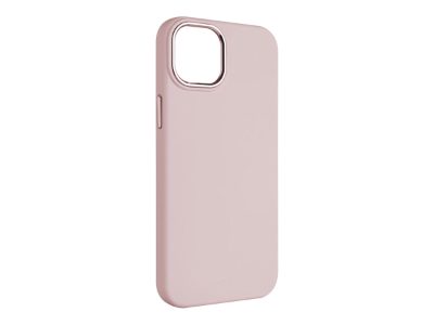 MagFlow, Back cover, Apple, iPhone 15 Plus, Liquid silicon, Pink
