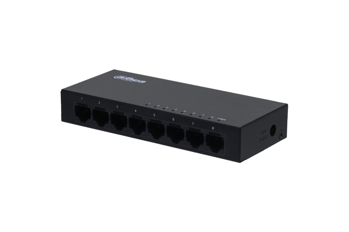 Switch, DAHUA, PFS3008-8GT-V2, Type L2, DH-PFS3008-8GT-V2