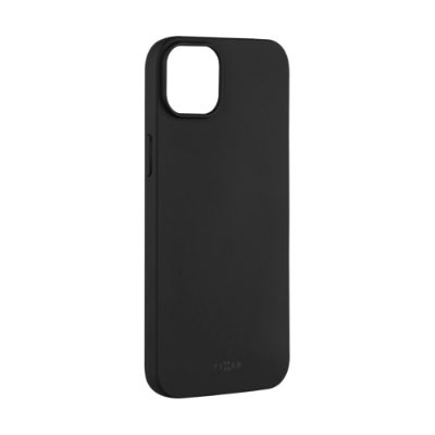 Story, Back cover, Apple, iPhone 14 Plus, Rubberized, Black