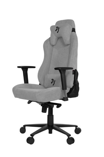 Arozzi Vernazza Soft Fabric, Gaming chair, Fabric Upholstery, Light Grey