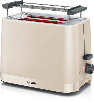 Bosch Compact Toaster, TAT3M127 MyMoment, Number of slots 2, Housing material Plastic, Beige