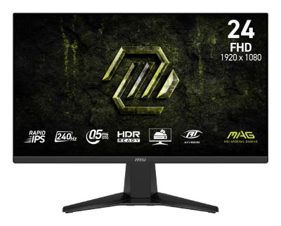 LCD Monitor, MSI, 23.8 ", 1920 x 1080 pixels, Full HD, Native aspect ratio 16:9, LCD, Flat, MAG245FX24