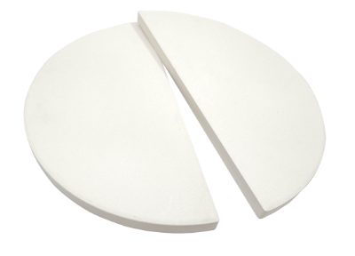 Half moon pizza stone for Kamado classic 26 inch grill
