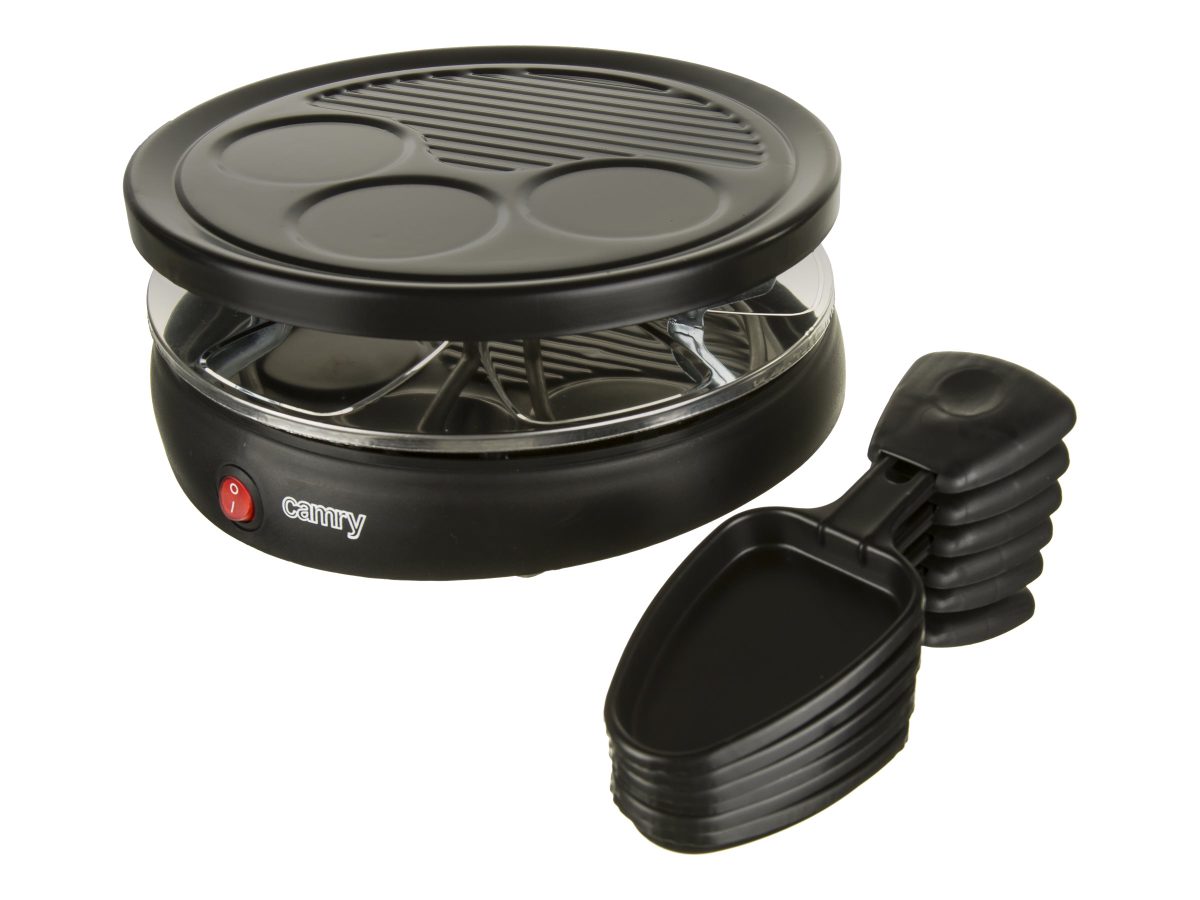 Grill, CR 6606, Raclette, 1200 W, Black