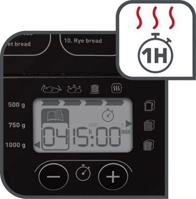 TEFAL maizes cepšanas ierīce Pain Plaisir, 650W, melna