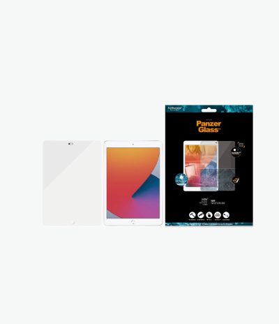 Screen Protector with CamSlider, iPad (19/20/21)CF, Transparent